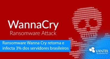 Ransomware WannaCry retorna e infecta 3% dos servidores brasileiros